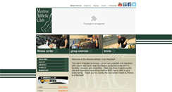 Desktop Screenshot of monroeathleticclub.com
